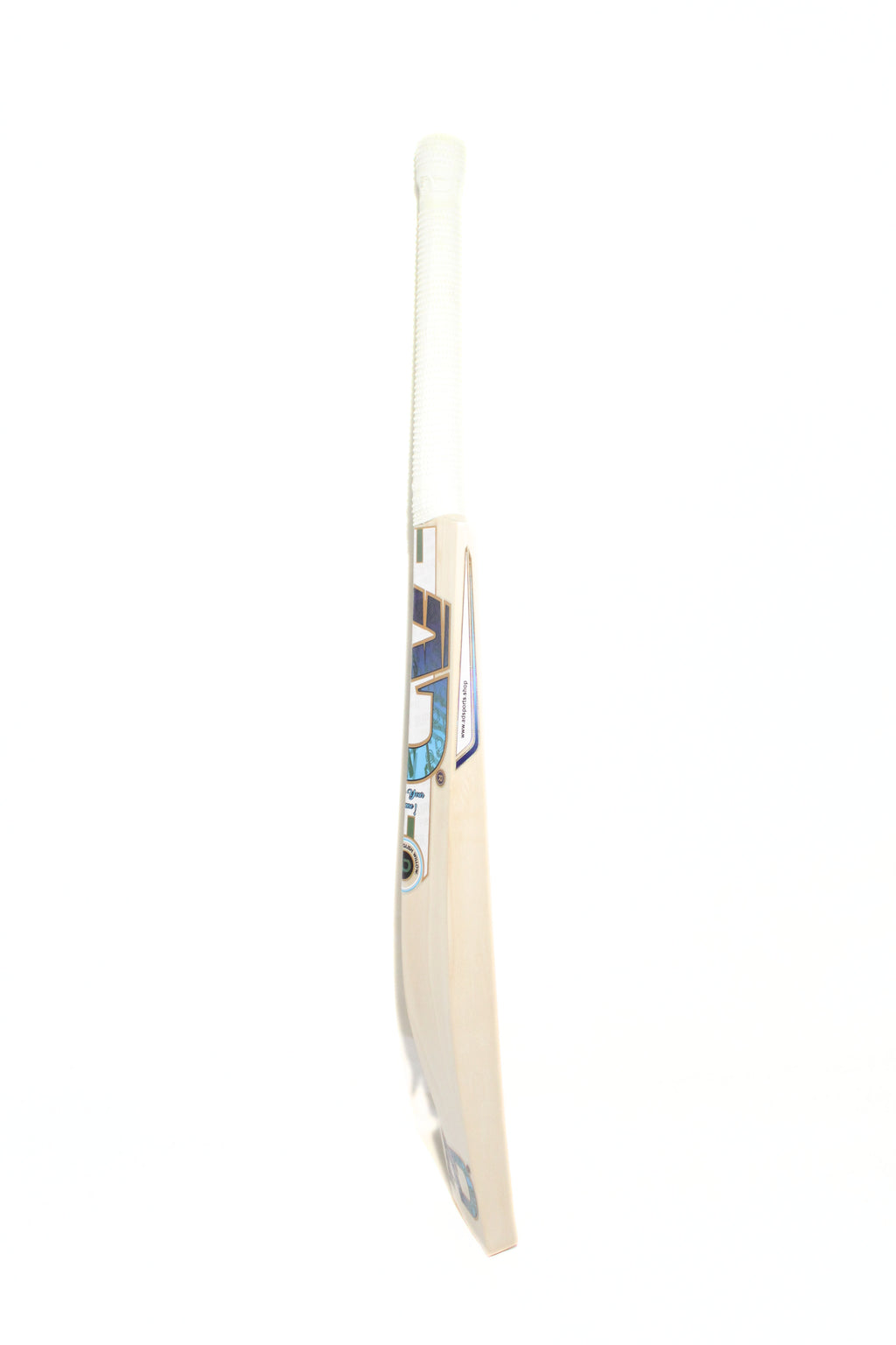 Blue White Super Pro English Willow Bat