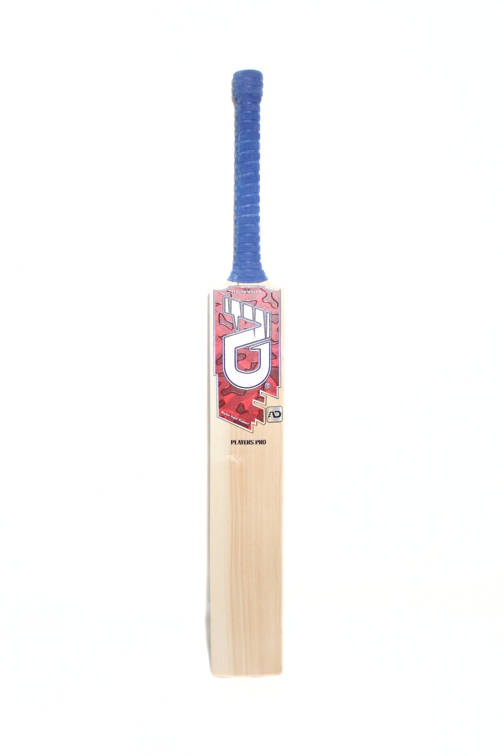 Camo Red English Willow Bat