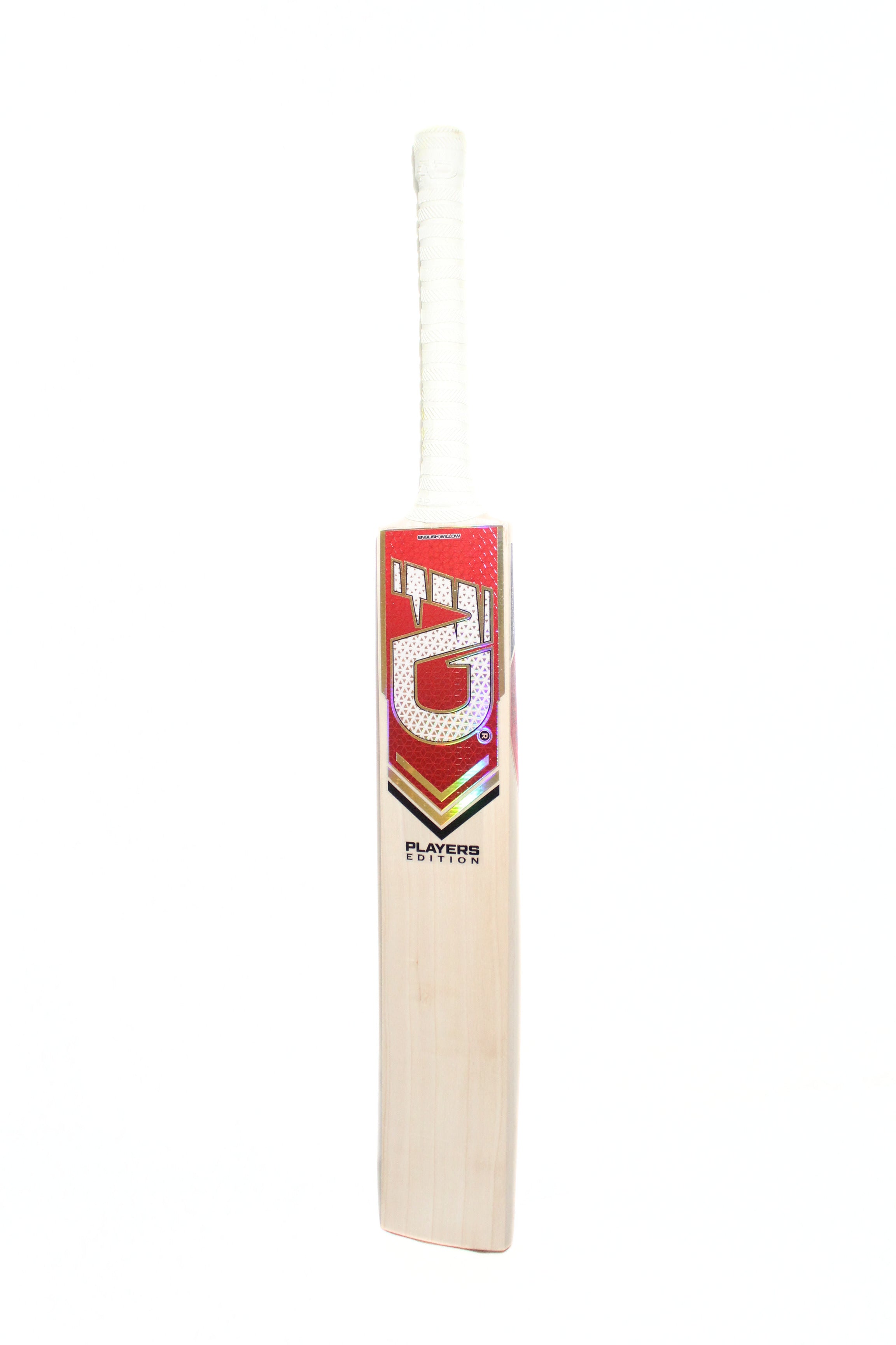 Red Players Edition English Willow Bat