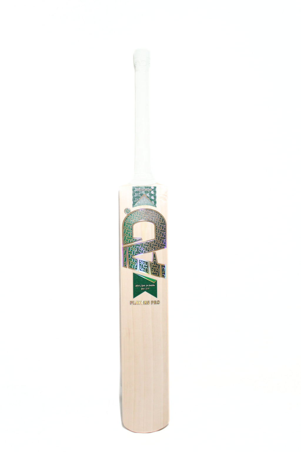 Green Gold Players Pro English Willow Round Bottom Bat