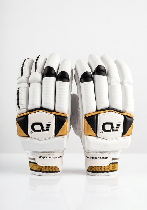Black Gold Batting Gloves