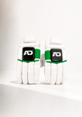 Green Black Sausage Finger Batting Gloves