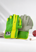 Green Yellow Wicketkeeping Gloves