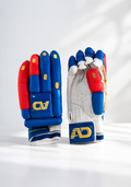 Red & Blue Batting Gloves
