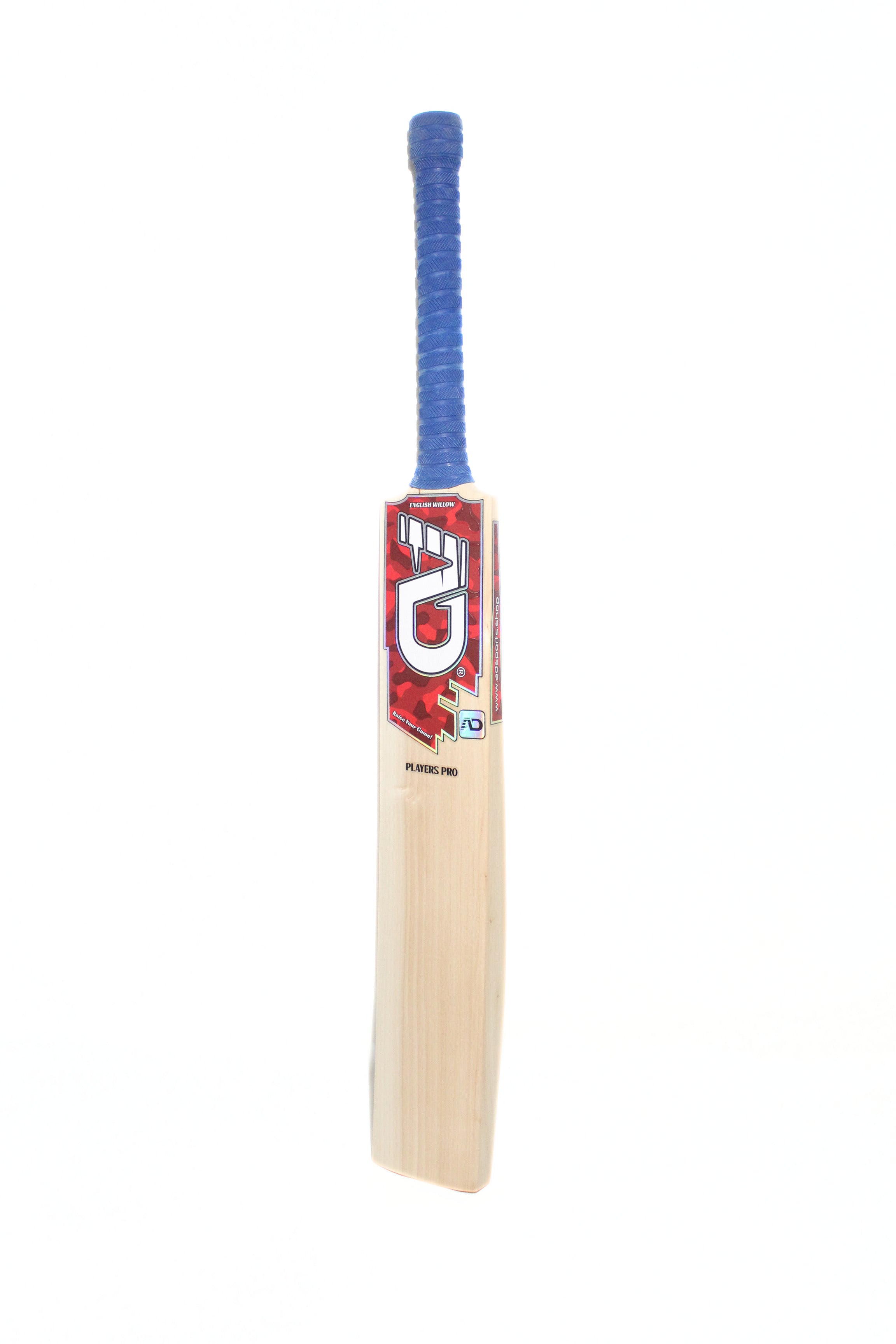 Camo Red English Willow Bat