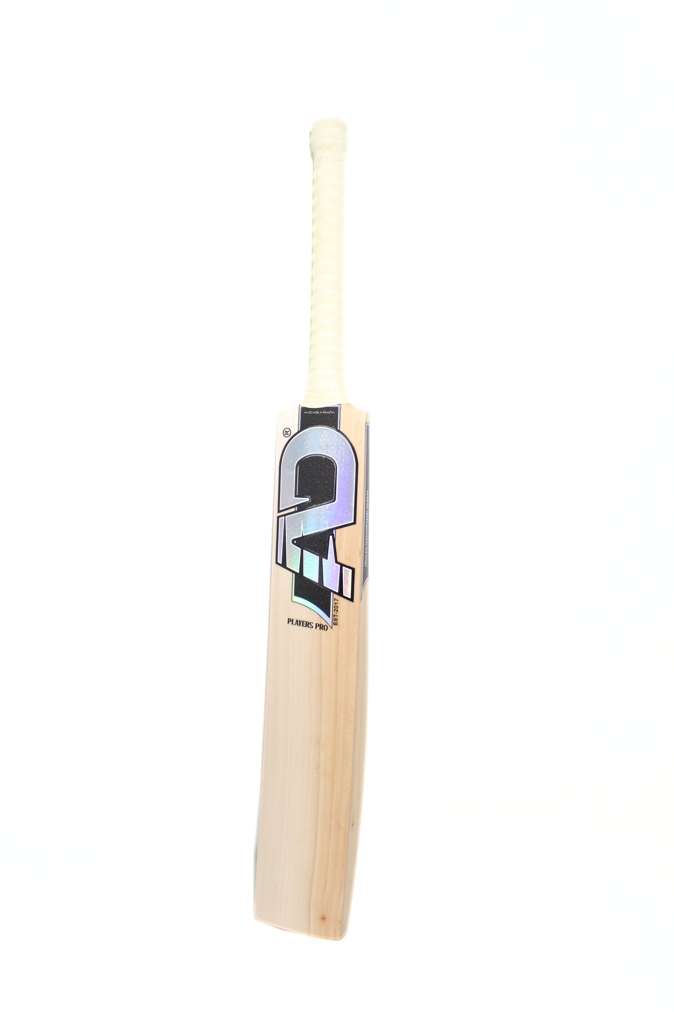 Black Silver Players Pro English Willow Bat
